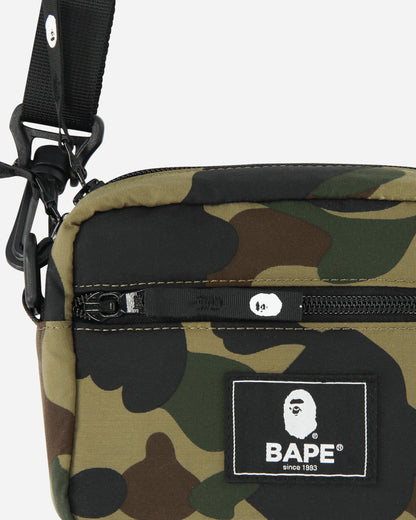 A Bathing Ape 1St Camo Mini GREEN Bags and Backpacks Shoulder 1G30182004 GREEN