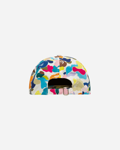 A Bathing Ape Multi Camo Embroidery Panel WHITE Hats Caps 1G80180018 WHITE