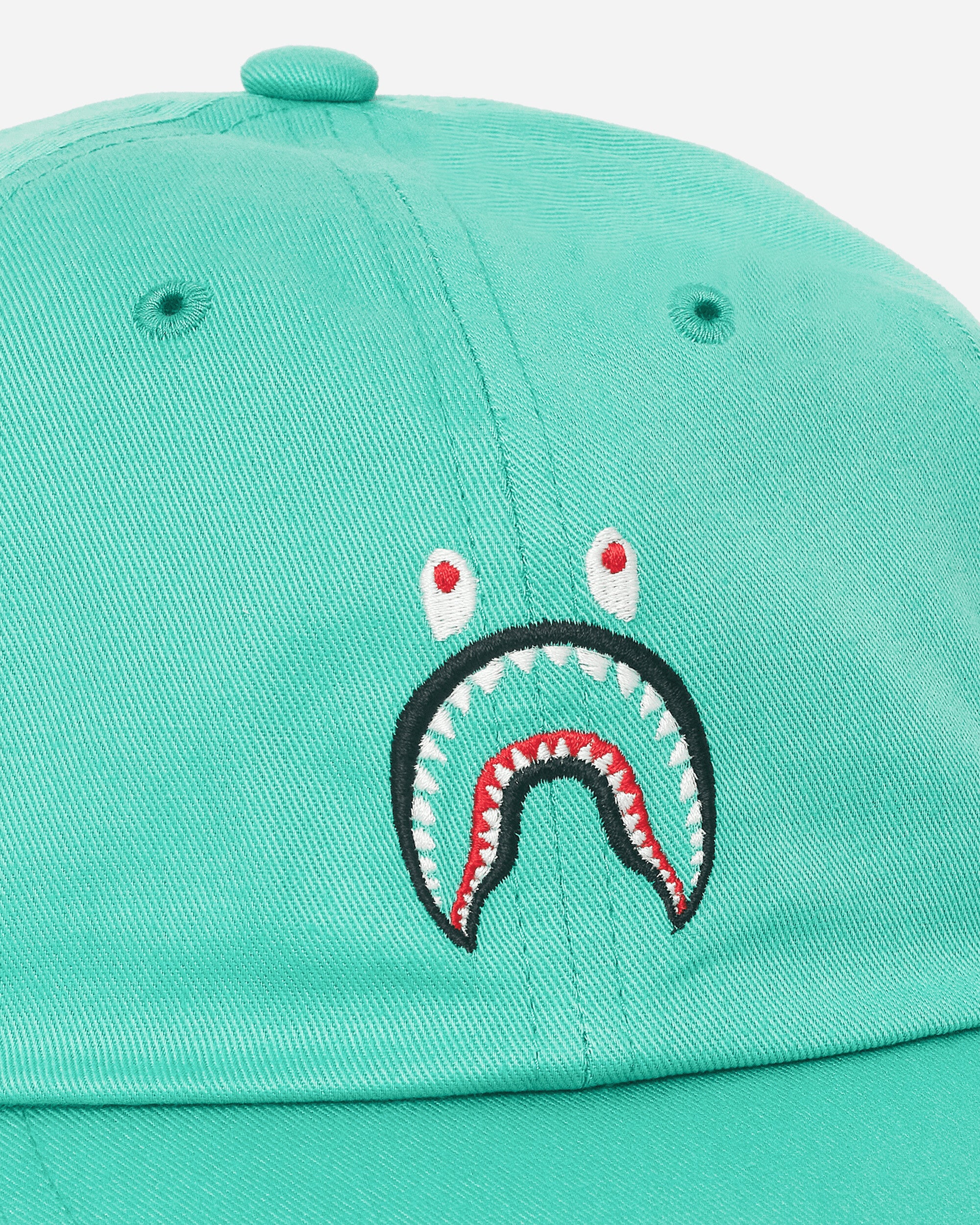 A Bathing Ape Shark Panel GREEN Hats Caps 1G30180018 GREEN