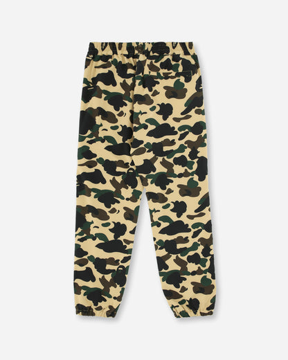 A Bathing Ape 1St Camo Stretch YELLOW Pants Pant Track 1F20109088 001