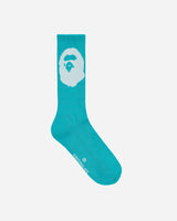 A Bathing Ape Big Ape Head GREEN Underwear Socks 1G30183003 GREEN