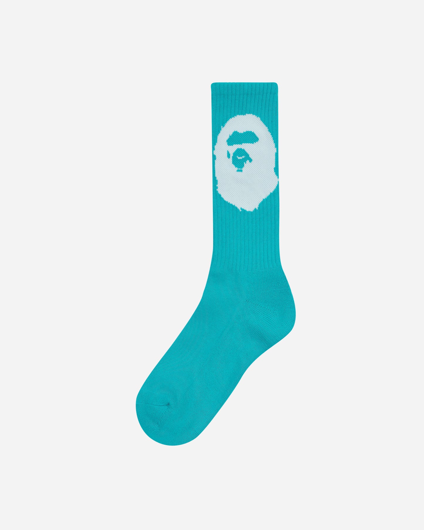 A Bathing Ape Big Ape Head GREEN Underwear Socks 1G30183003 GREEN