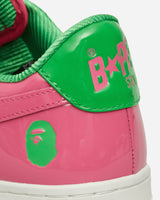 A Bathing Ape Bape Sta #1 M1 Pink Sneakers Low 1L30191303 PINK