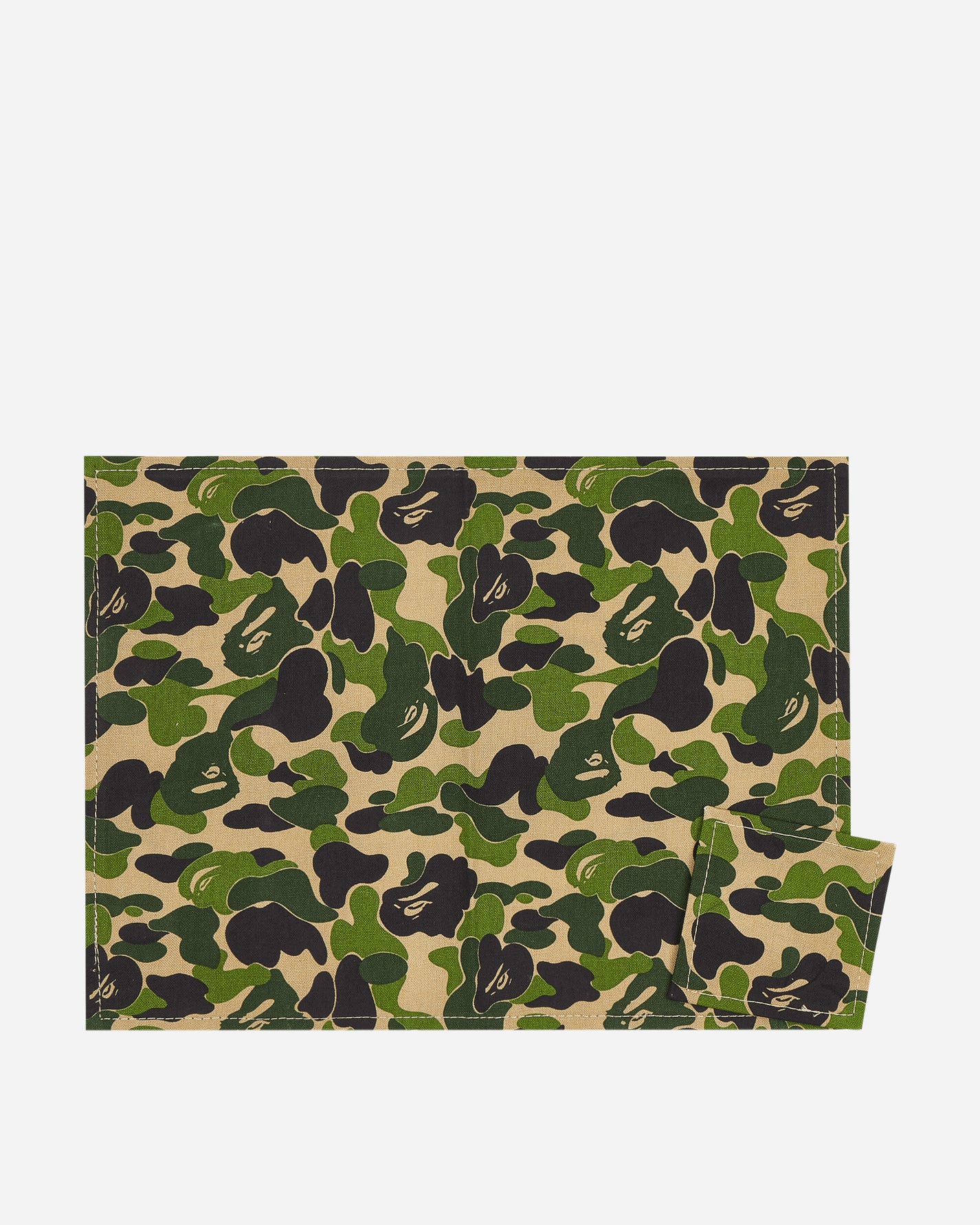 A Bathing Ape ABC Place & Coaster GREEN Home Decor Mats 1E70182026 002