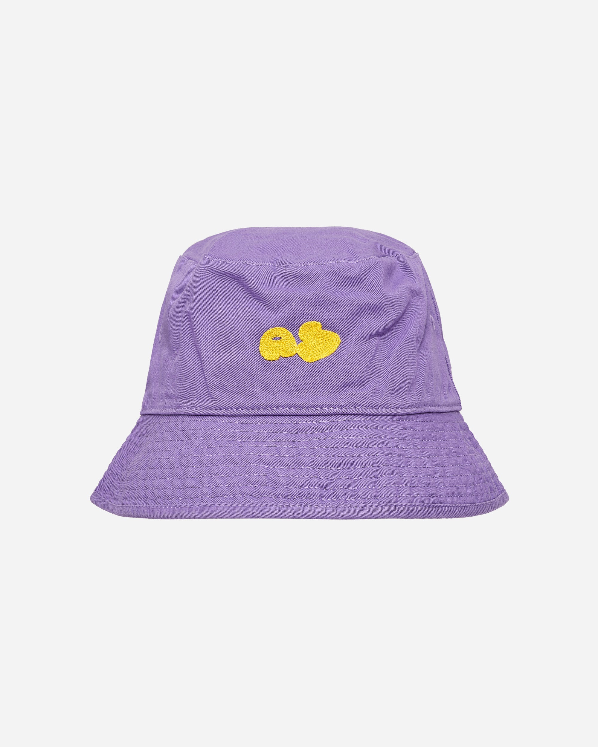 Acne Studios Brimmo Bubble Logo Bucket Hat Purple Hats Bucket C40256- ADA