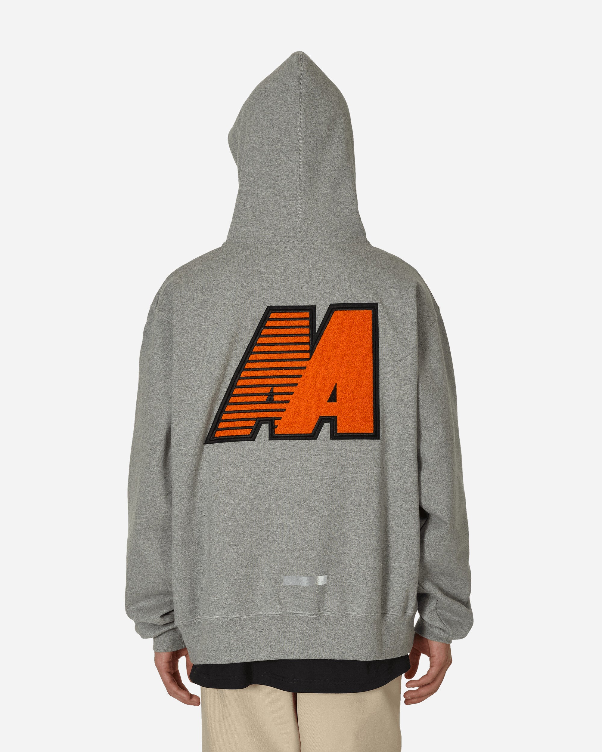 Automobili Amos Amos Logo Hoodie Light Grey Sweatshirts Hoodies C1AASH01 LTGREY