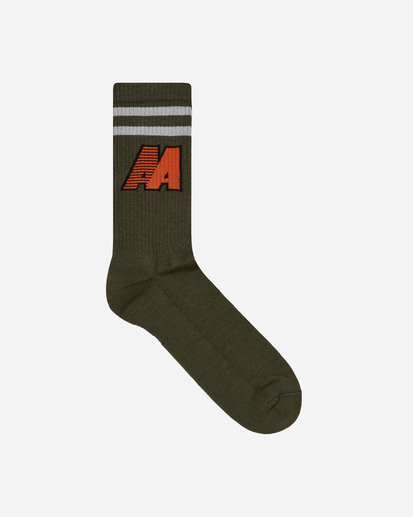 Automobili Amos Amos Socks Army Underwear Socks C1AASX01 ARMY