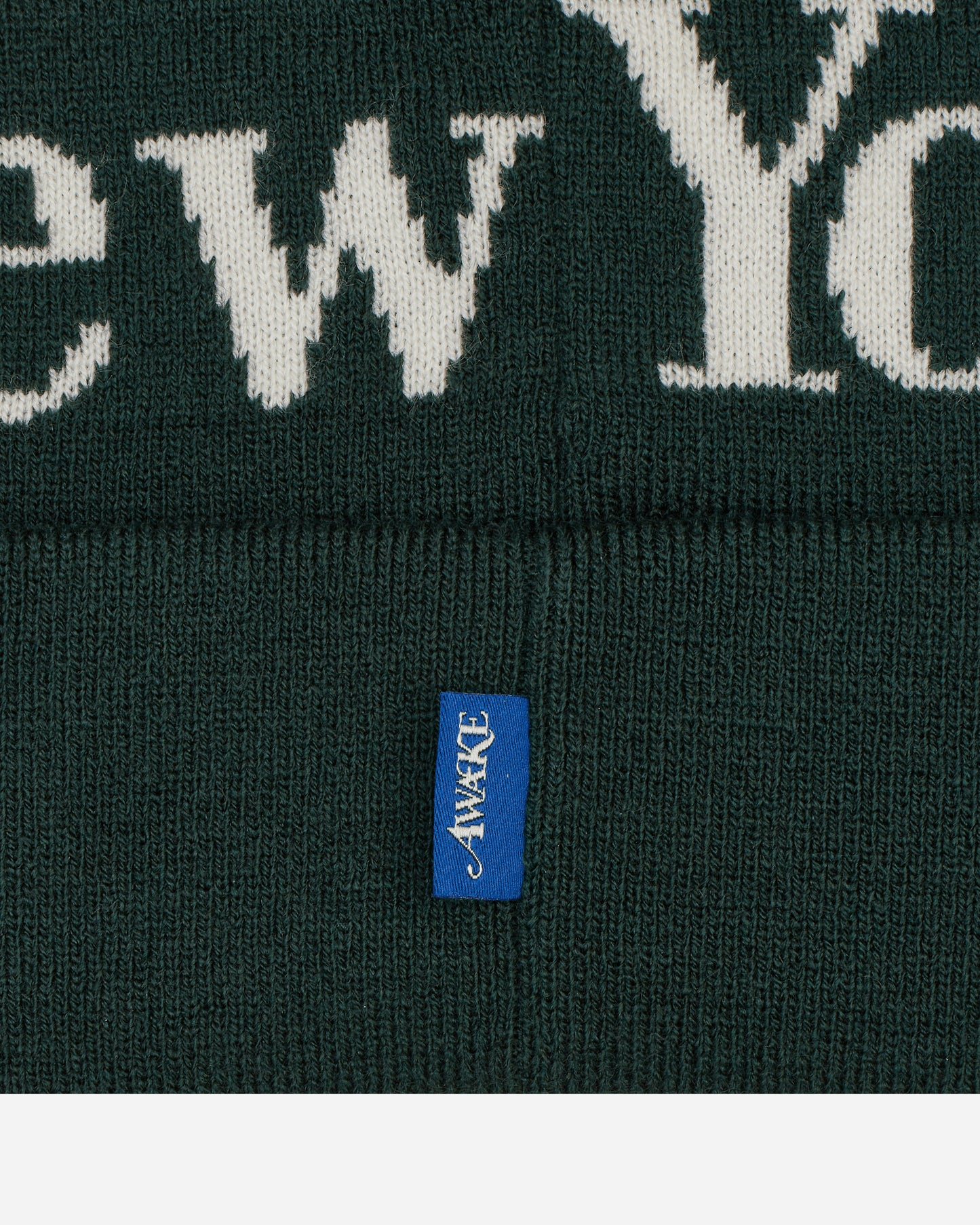 Awake NY Serif Logo Beanie Forest Hats Beanies AWK-FW23-HT007  FOREST