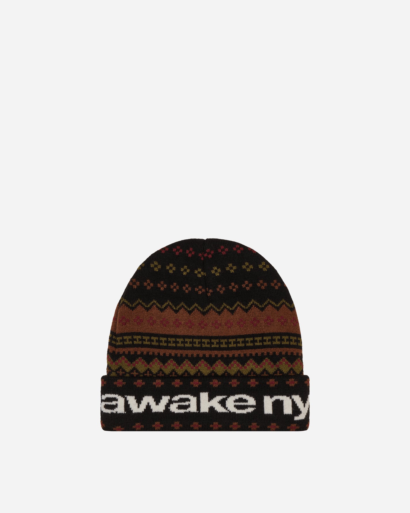 Awake NY Xtra Lodge Beanie Black Multi Hats Beanies AWK-FW23-HT009  BLACK MULTI