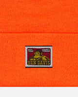 Ben Davis Beanie W Logo Orange Hats Beanies BEN9296 001