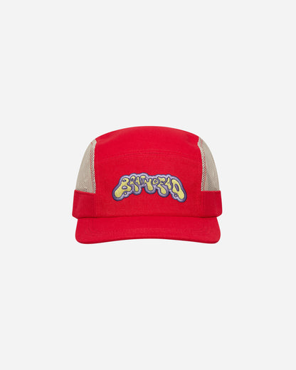 Brain Dead Mesh Panel Camp Hat Red Hats Caps H01003778 RD