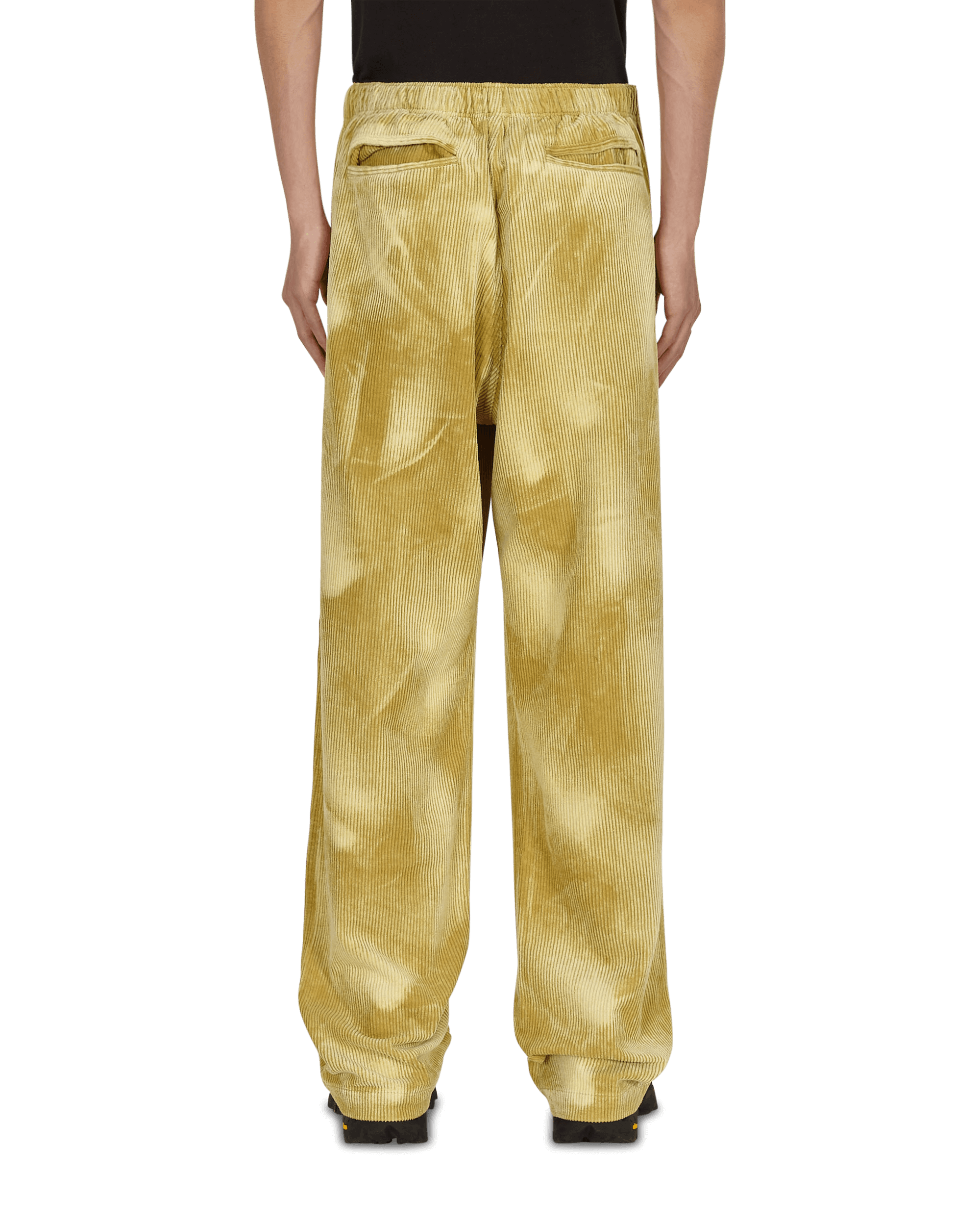 Brain Dead Bleached Cord Climber Gold Pants Trousers BDF21B11001845 YL05