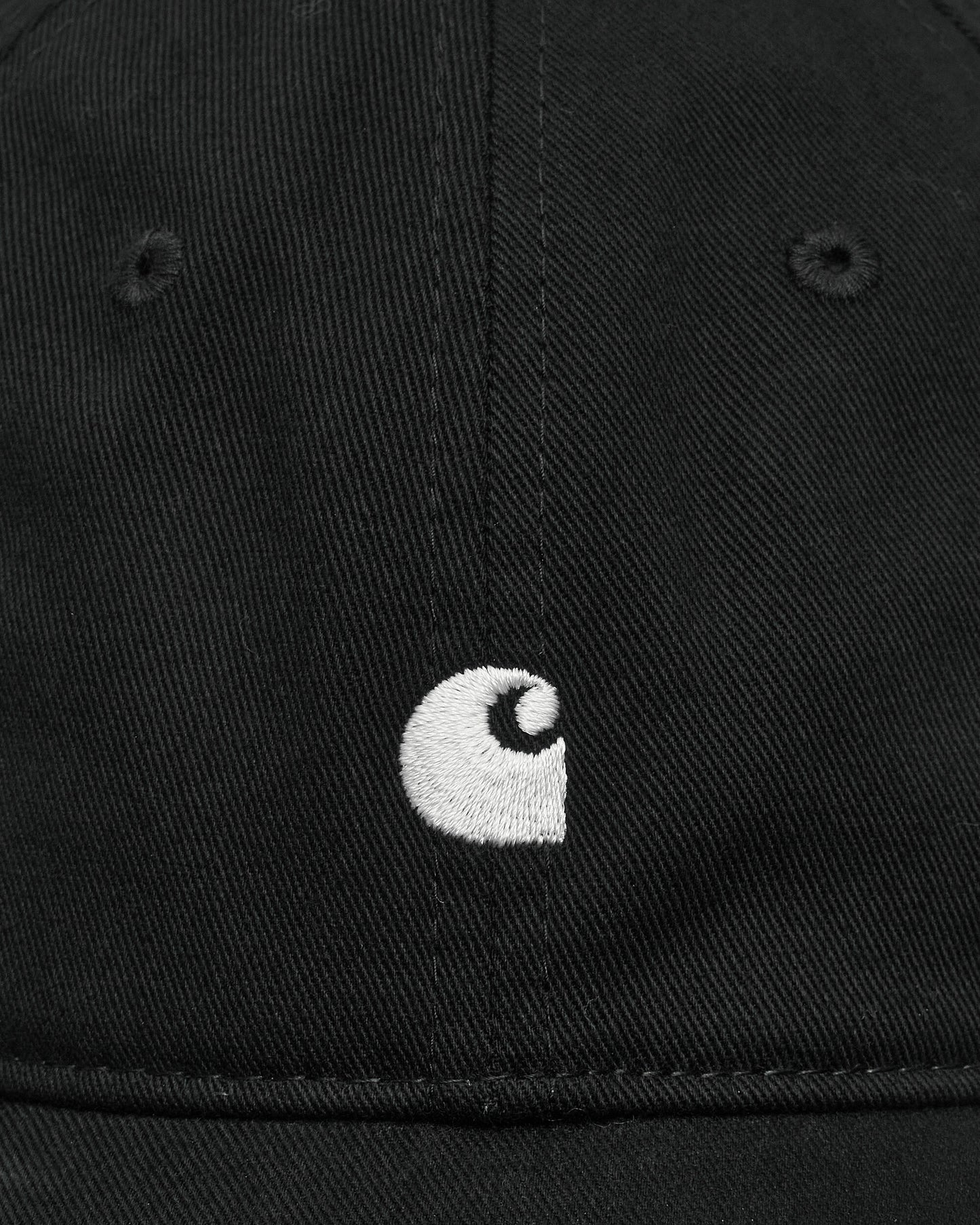 Carhartt WIP Madison Logo Cap Black/White Hats Caps I023750 0D2XX