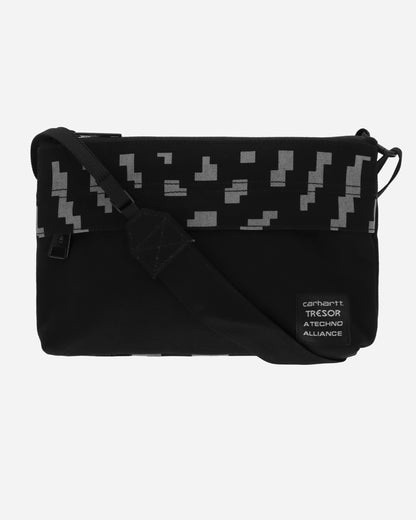 Carhartt WIP Way Of The Light Strap Bag Black/Grey Bags and Backpacks Shoulder Bags I032785 1X9XX
