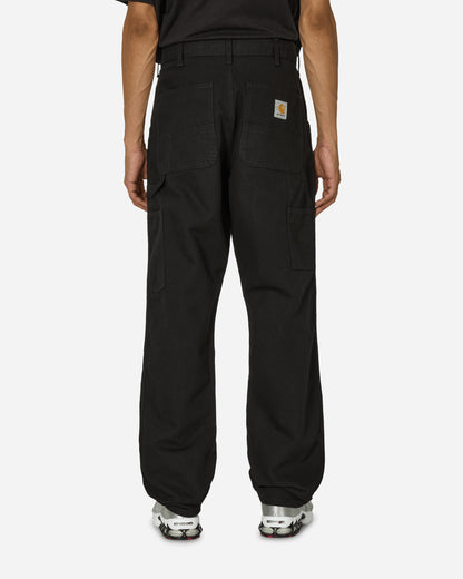 Carhartt WIP Single Knee Pant Black Rinsed Pants Casual I031497W 8902