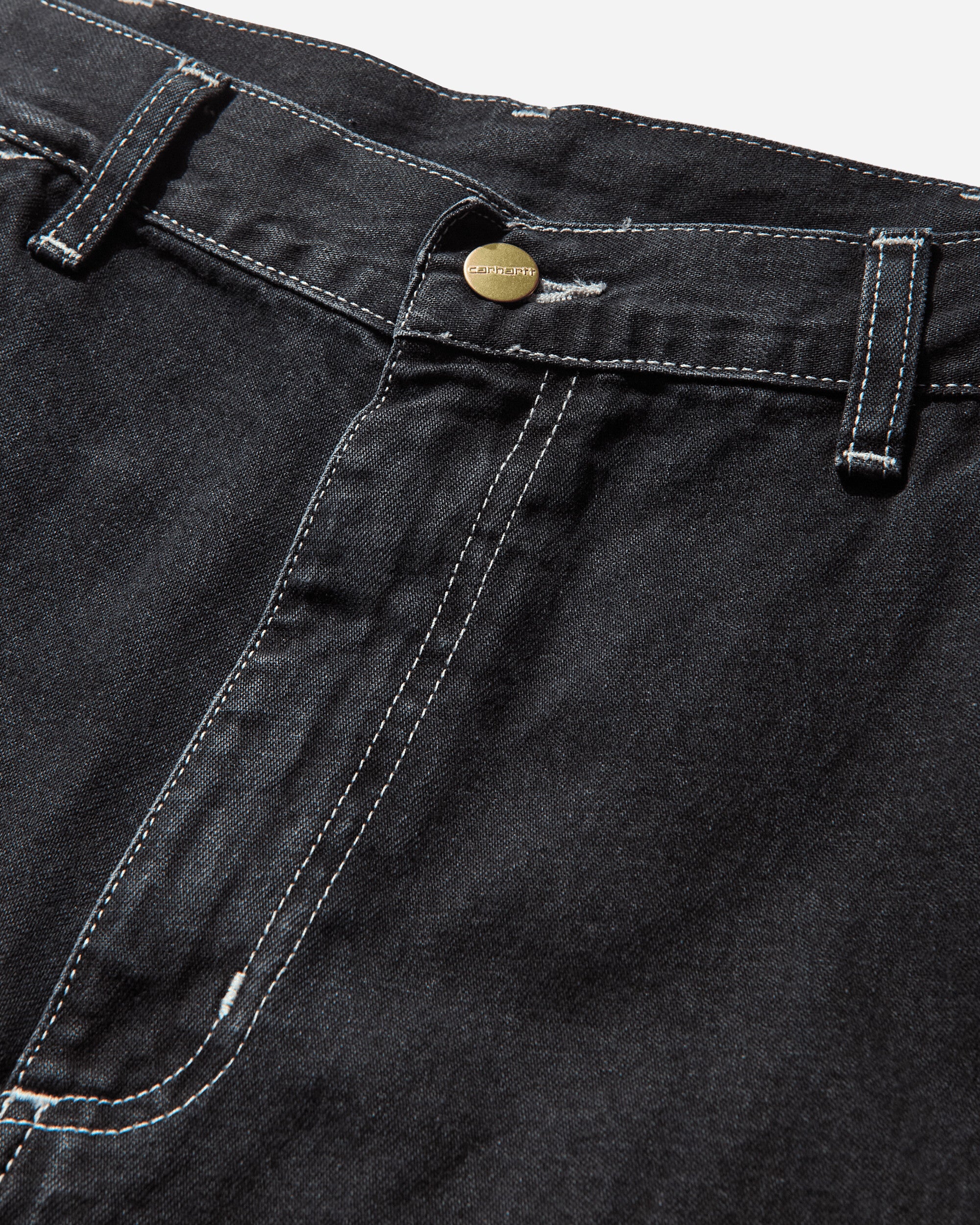 Carhartt WIP Single Knee Pant Black Pants Denim I034864 8906