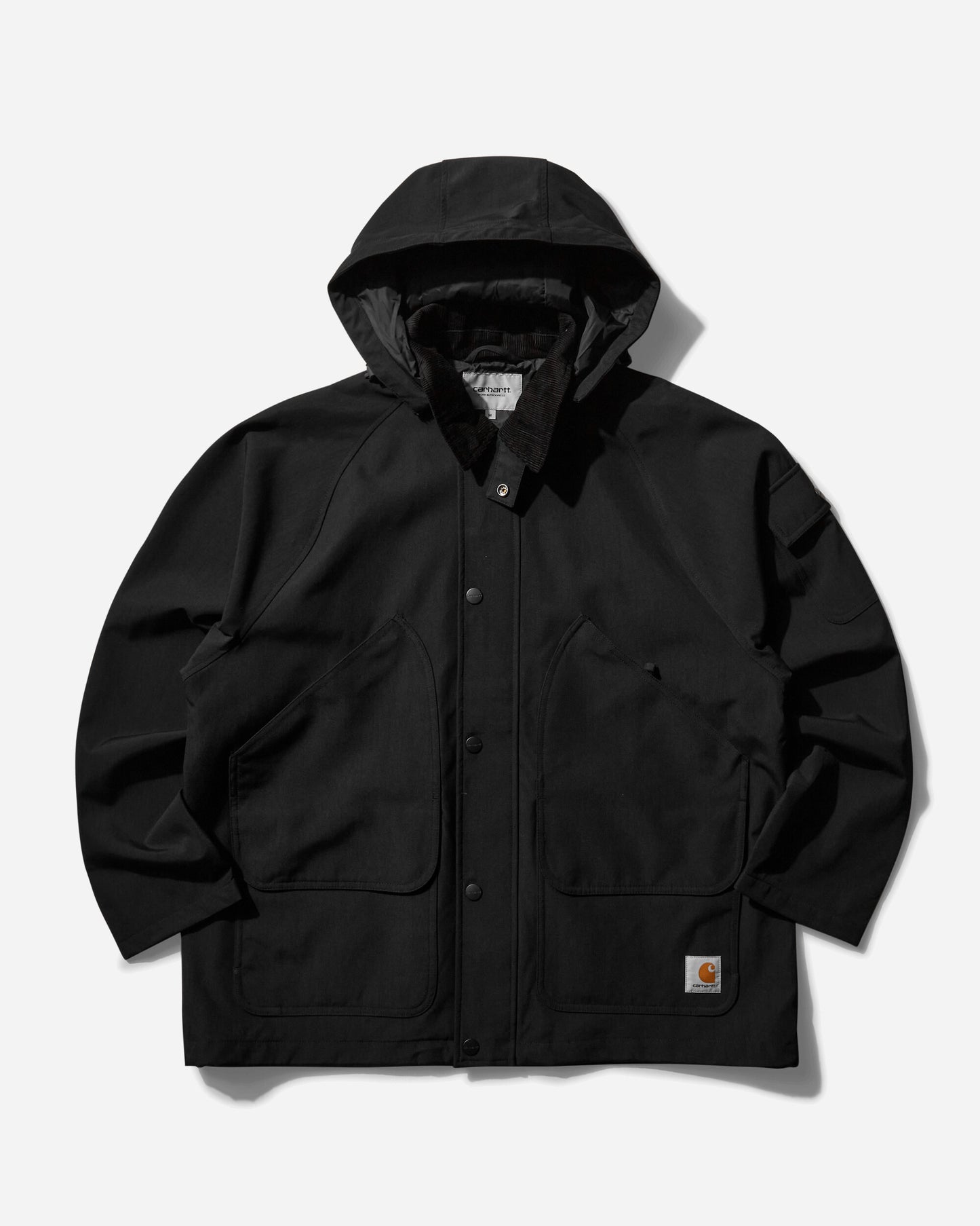 Carhartt WIP Clarton Jacket Black/Black   Coats and Jackets Jackets I033871 00EXX