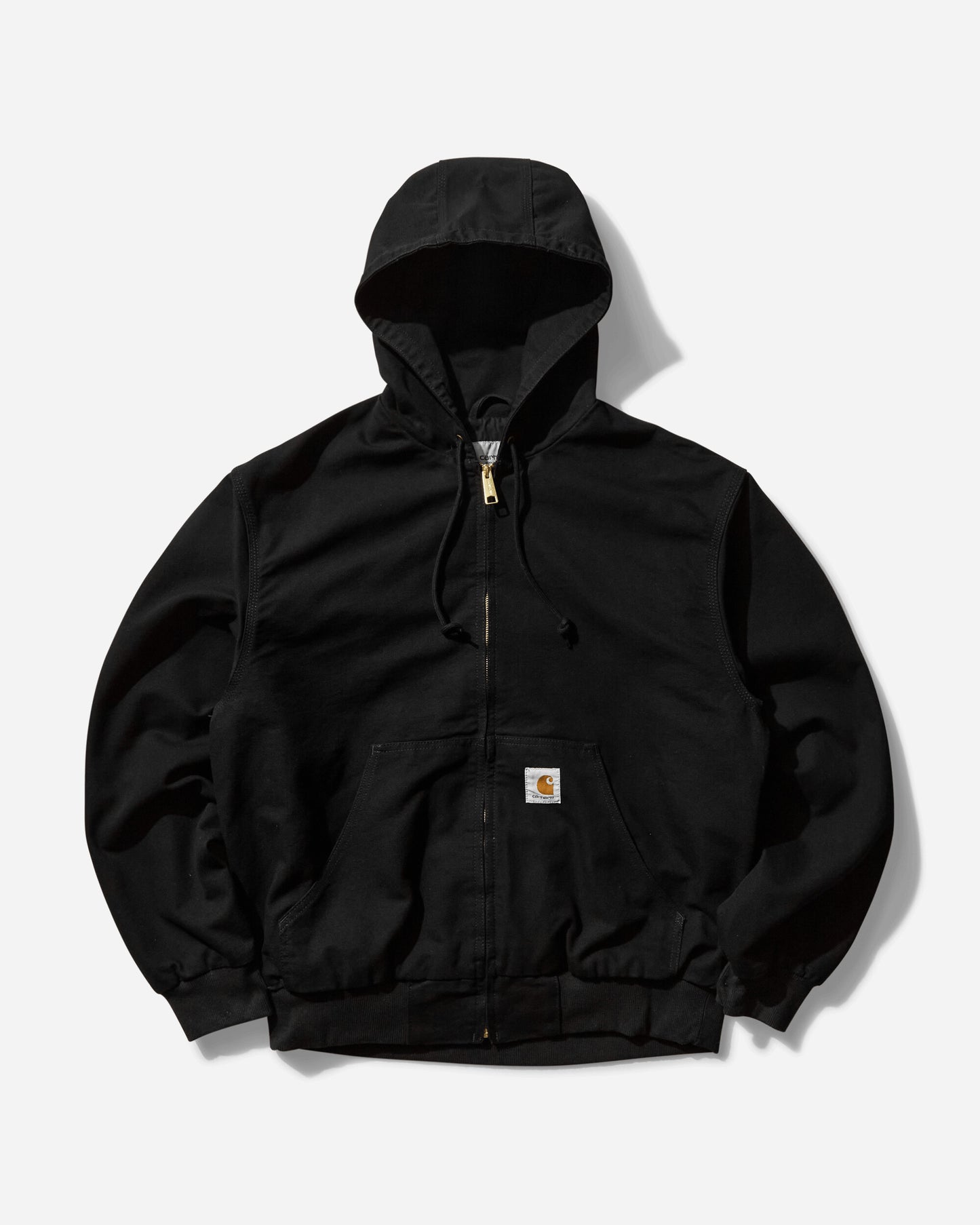 Carhartt WIP Og Active Jacket Black Rinsed Coats and Jackets Jackets I034311 8902