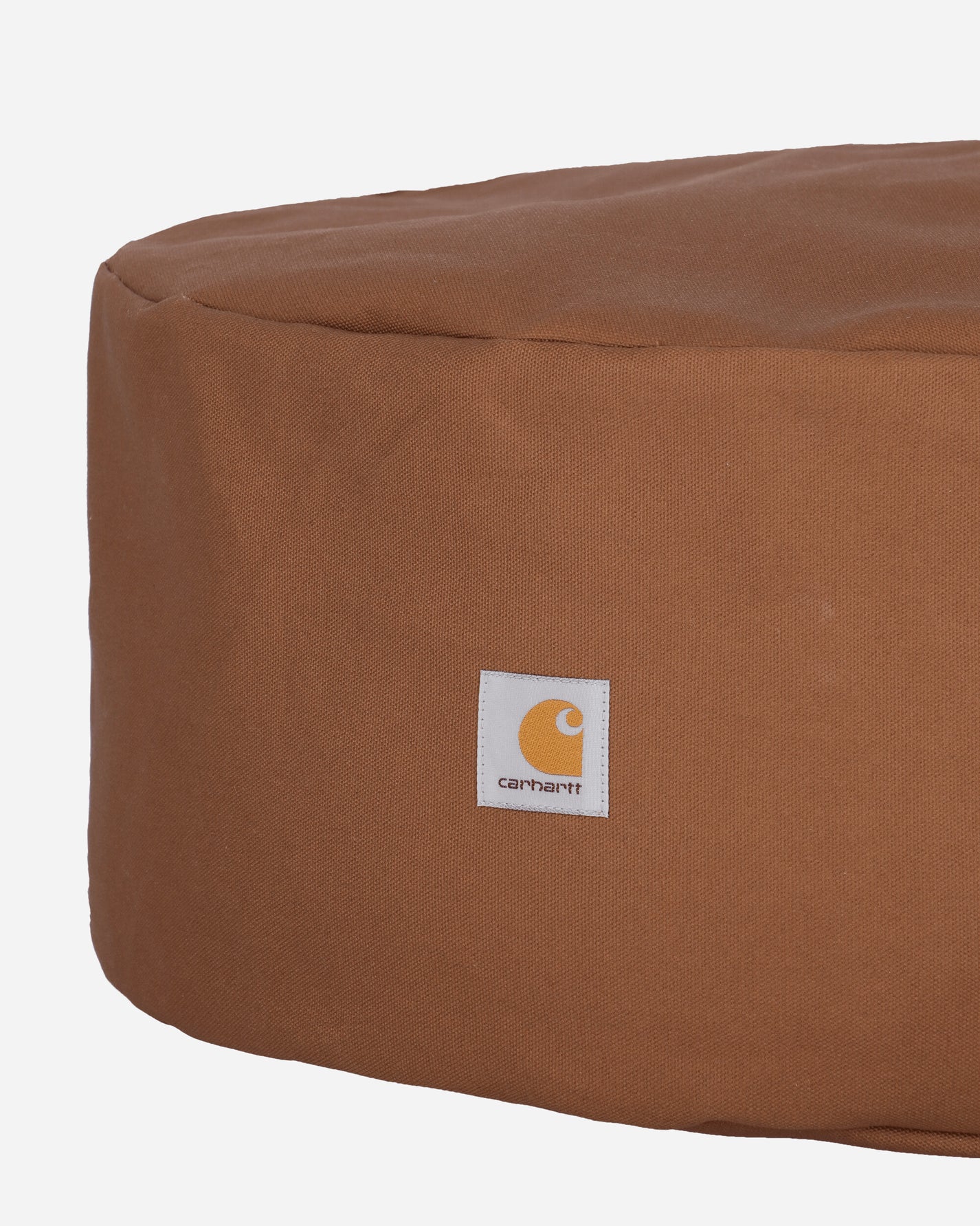 Carhartt WIP Canvas Pouf Hamilton Brown Small Furniture Chairs I034757 HZXX