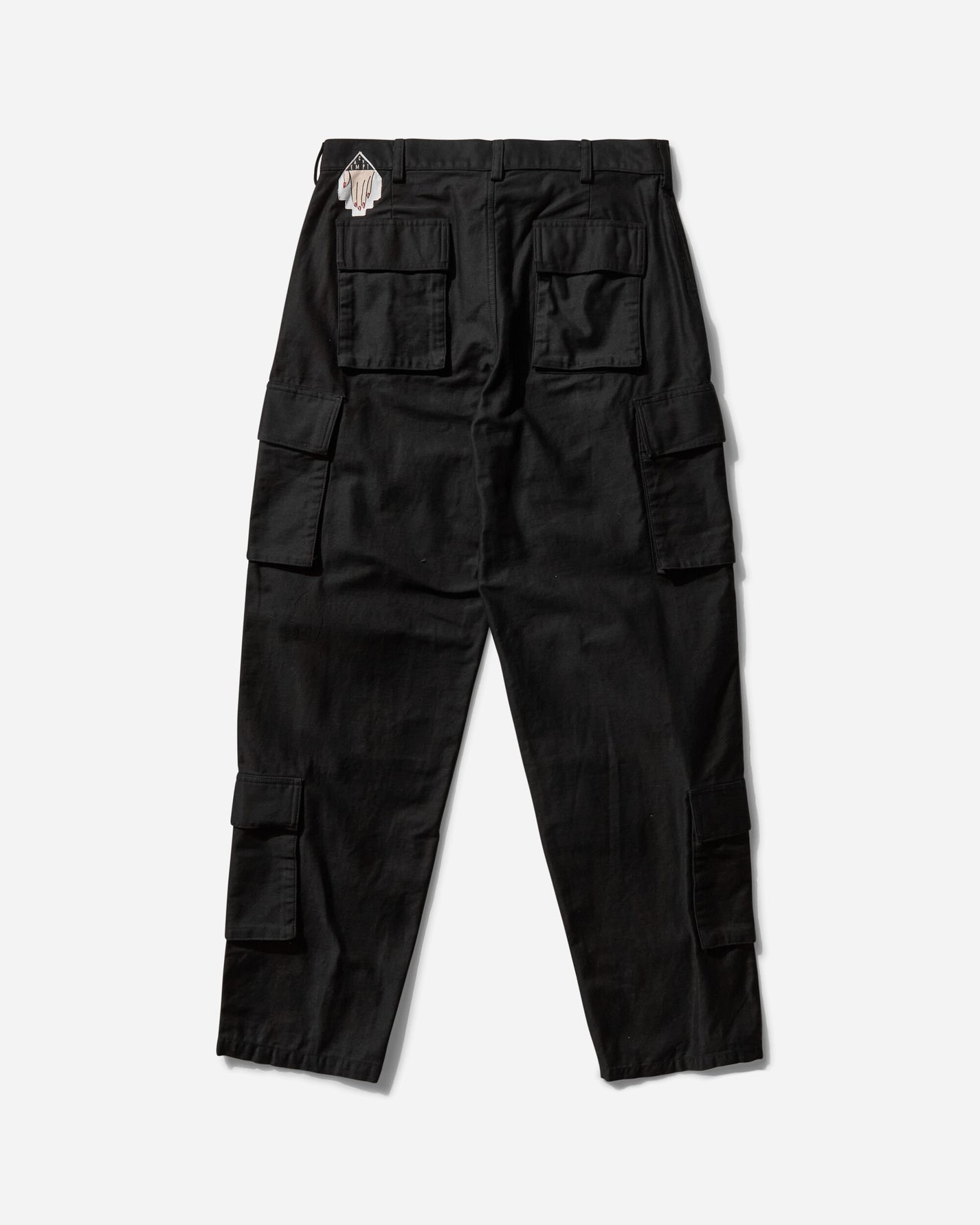 Cav Empt Four Cargo Pocket Pants Black Pants Casual CES26PT14 1