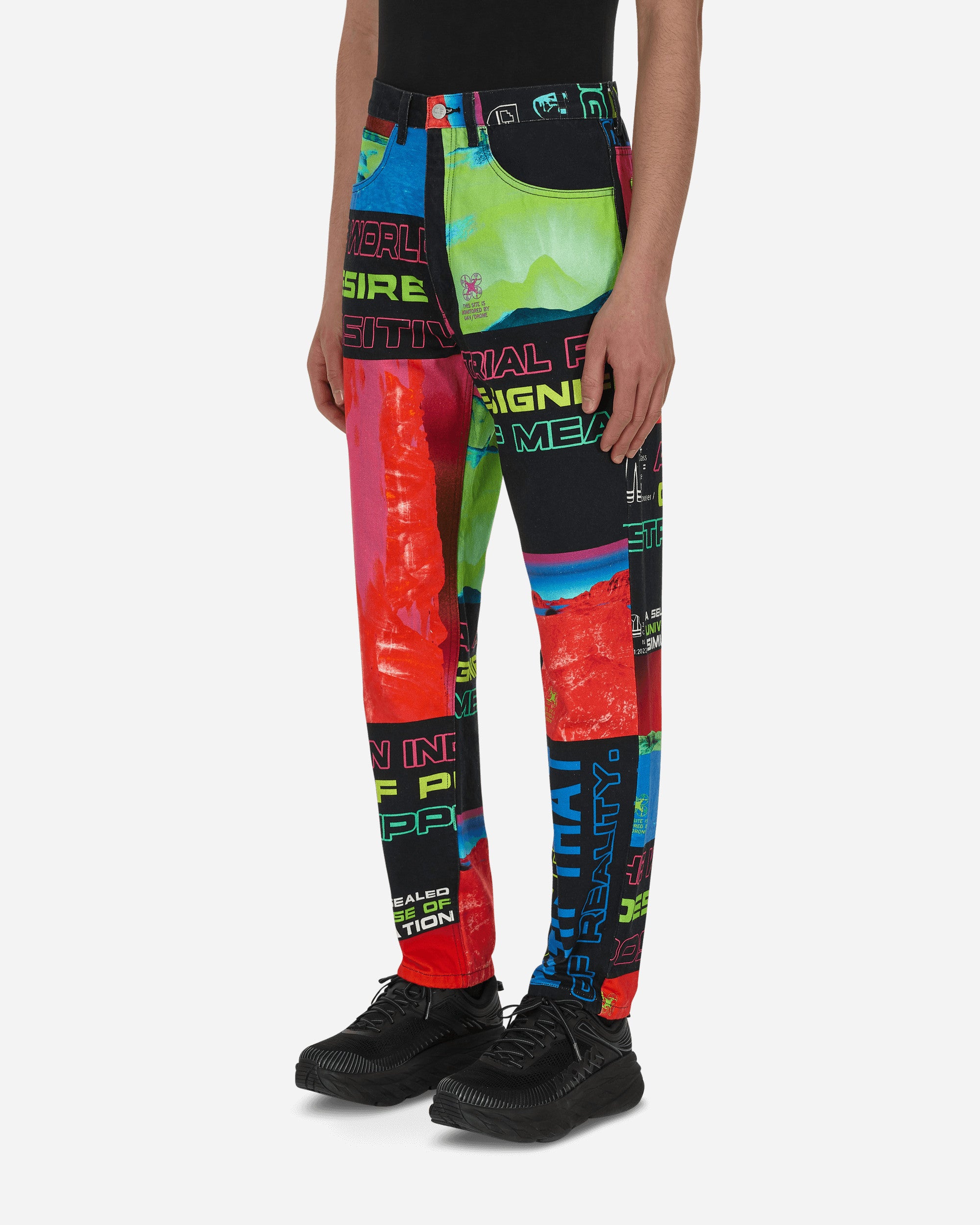 Cav Empt S.O.M 1994 Denim Multicolor Pants Denim CES21PT03 MULTICOLOR