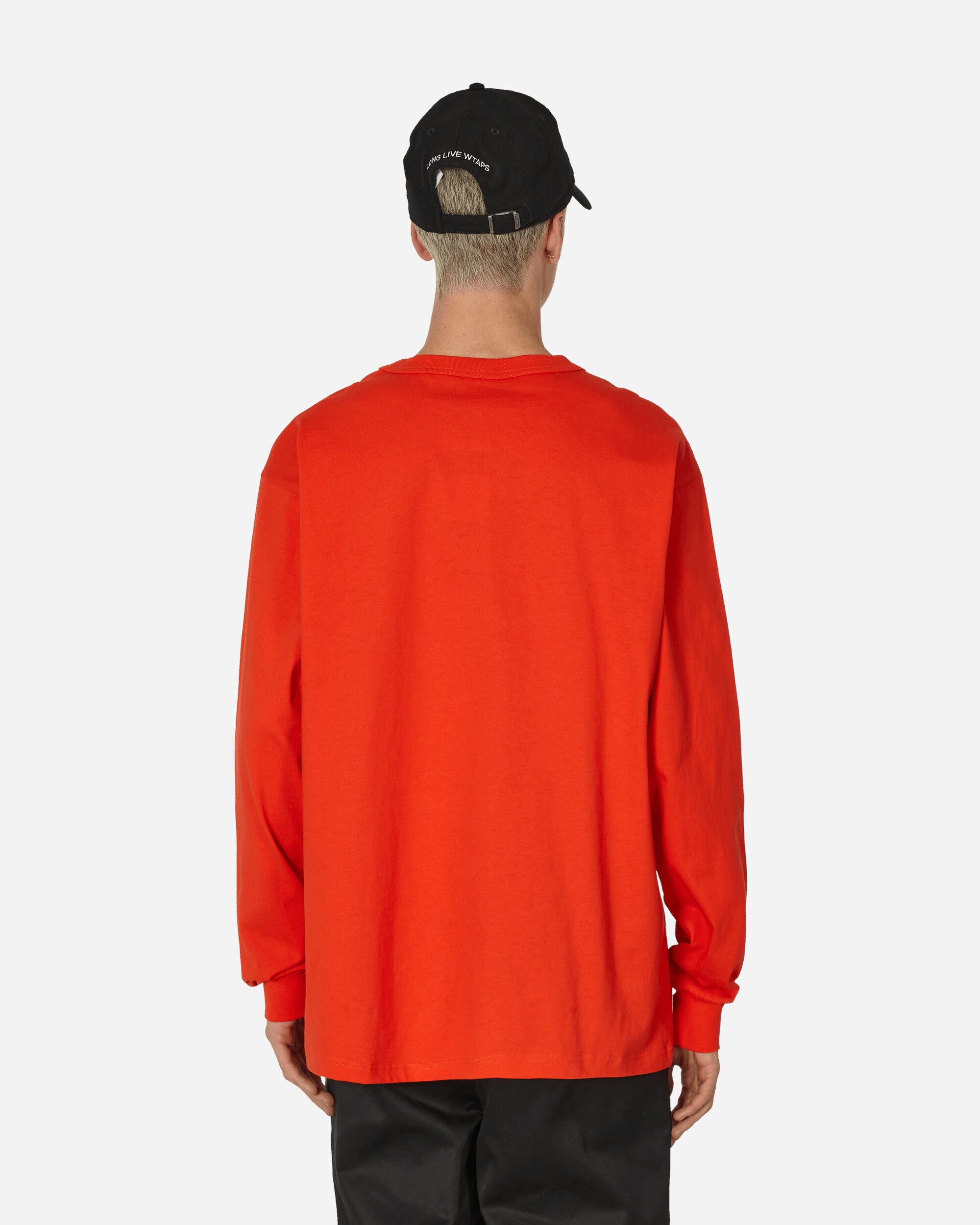 Champion Long Sleeve T-Shirt Orange T-Shirts Longsleeve C8-Z411 840