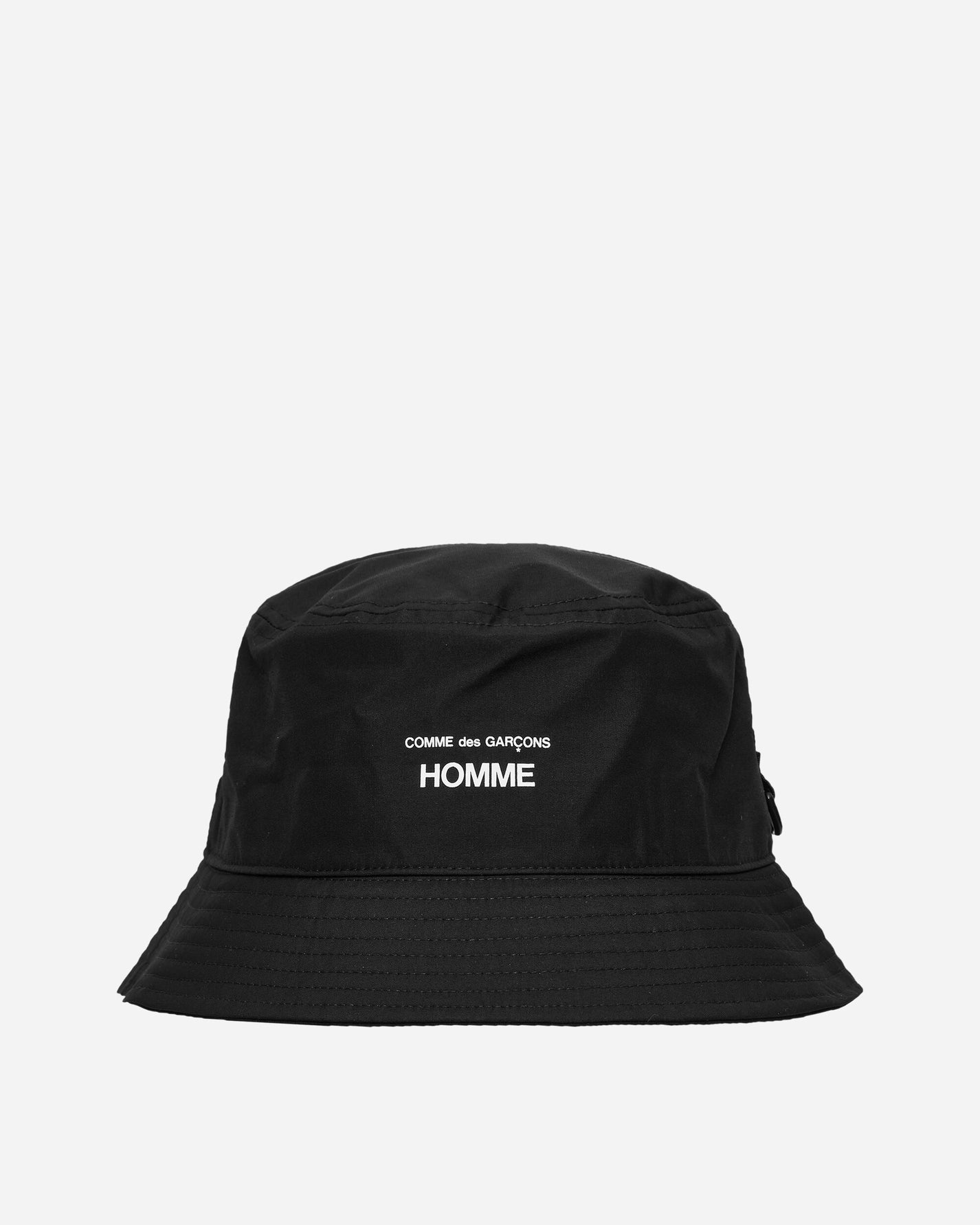 Comme Des Garçons Homme Bucket Hat Black Hats Bucket HO-K602-051 001