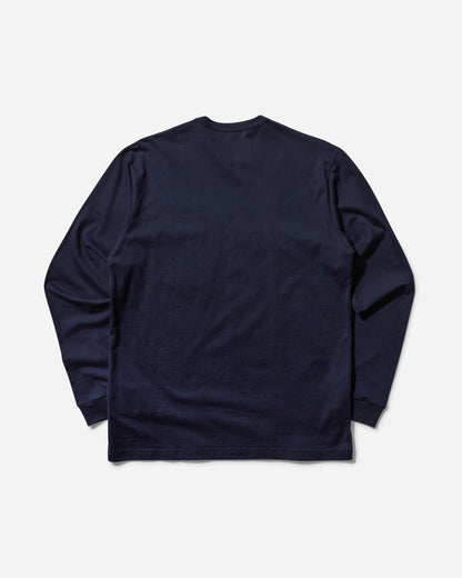 Comme Des Garçons Homme Men'S T-Shirt Navy T-Shirts Longsleeve HN-T102-W24 002