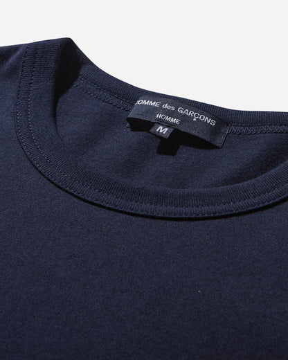 Comme Des Garçons Homme Men'S T-Shirt Navy T-Shirts Shortsleeve HN-T101-W24 002