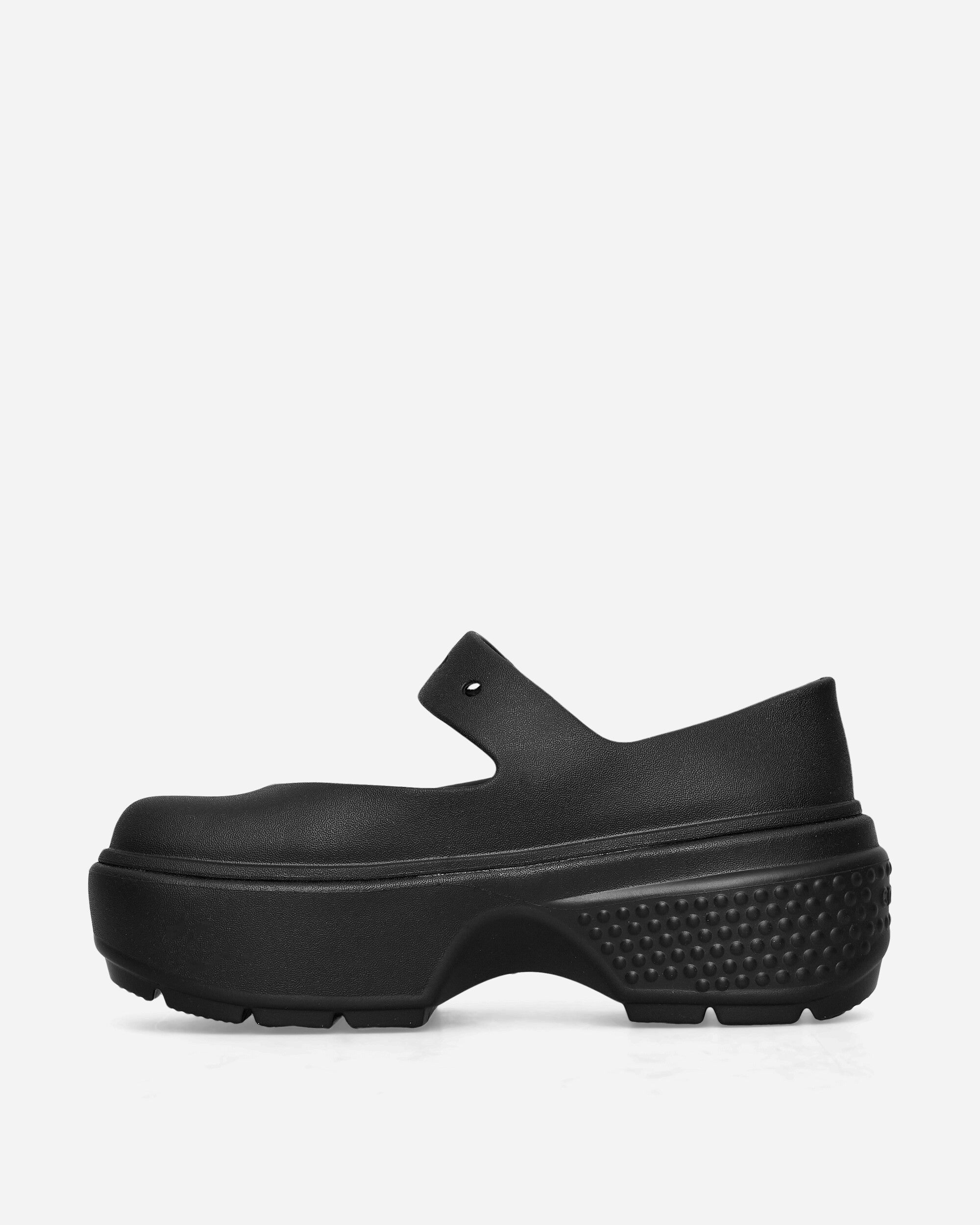 Crocs Wmns Stomp Mary Jane Black/Black Classic Shoes Flat Shoes CR.209939 BKBK