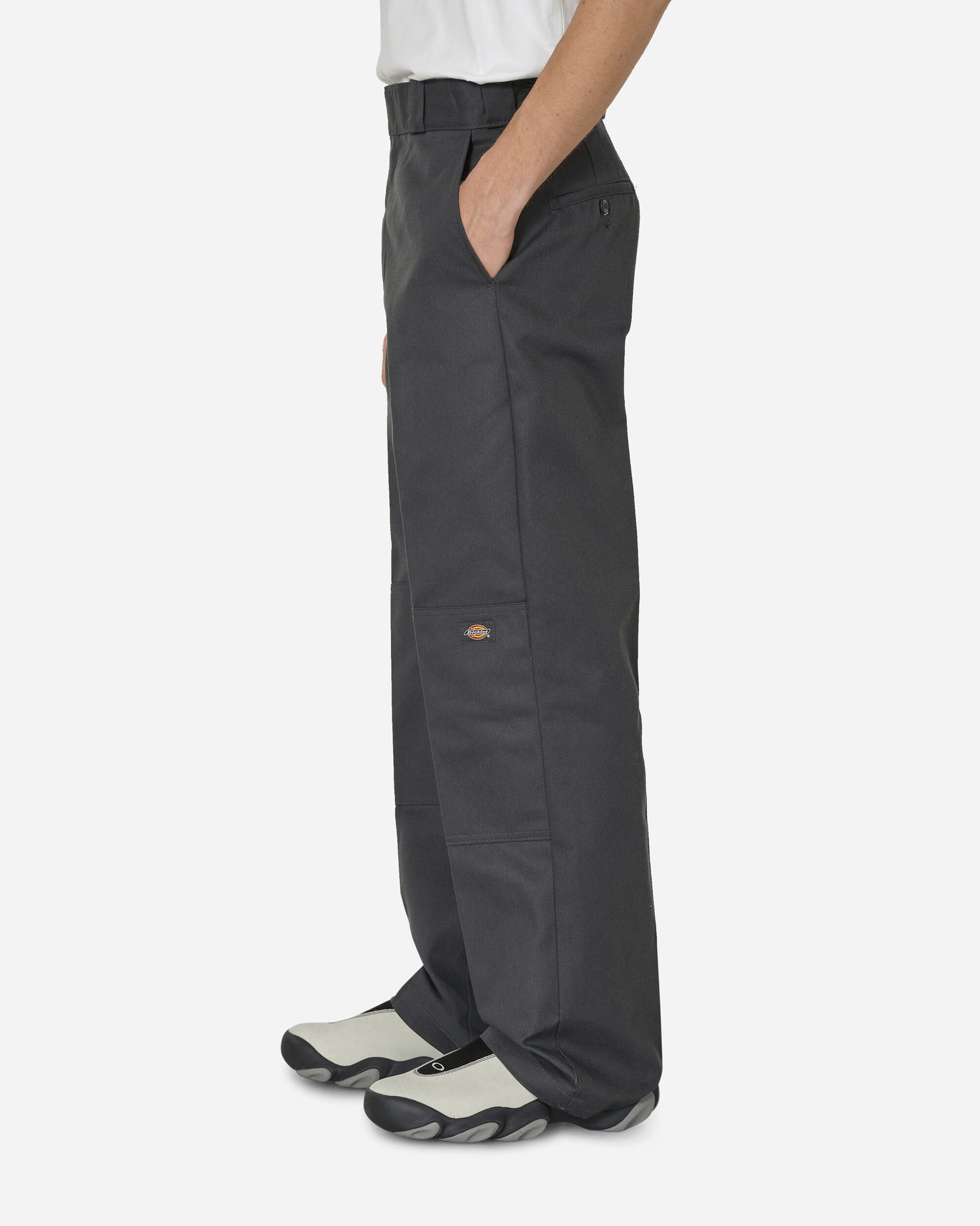 Dickies Double Knee Rec Charcoal Grey Pants Trousers DK0A4XK3 CH01