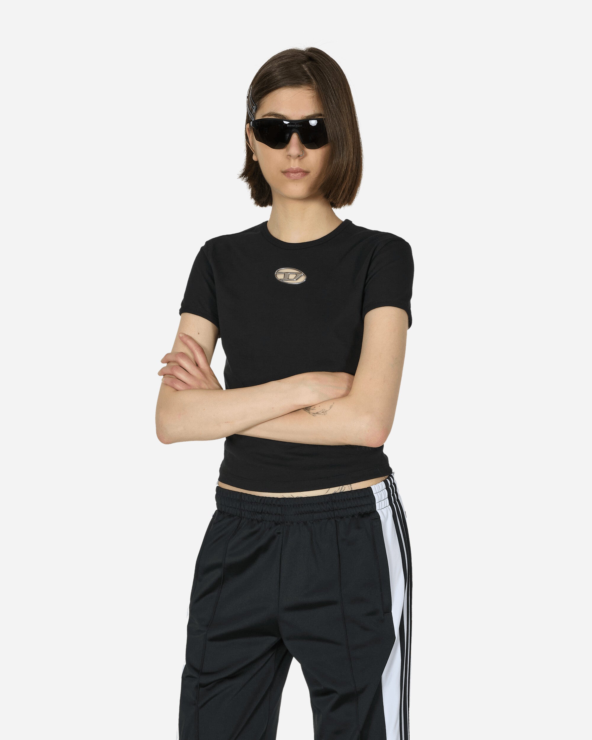 Diesel Wmns T-Uncutie-Long-Od 9XX T-Shirts Cropped A15402 9XX