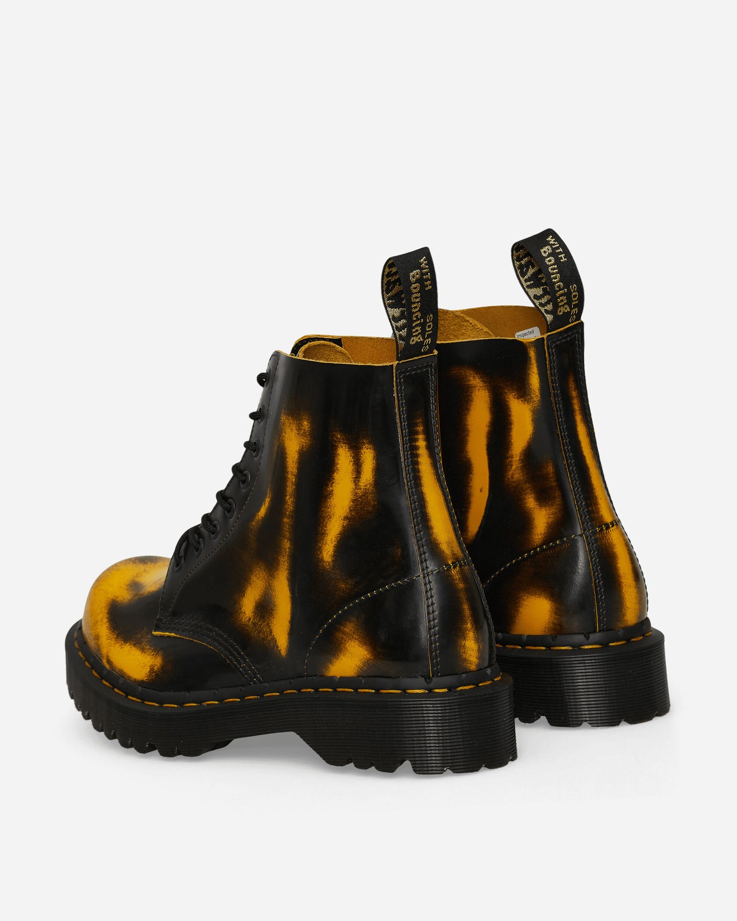 Dr. Martens 1460 Pascal Bex Black/Dms Yellow Boots Mid Boot 31862005