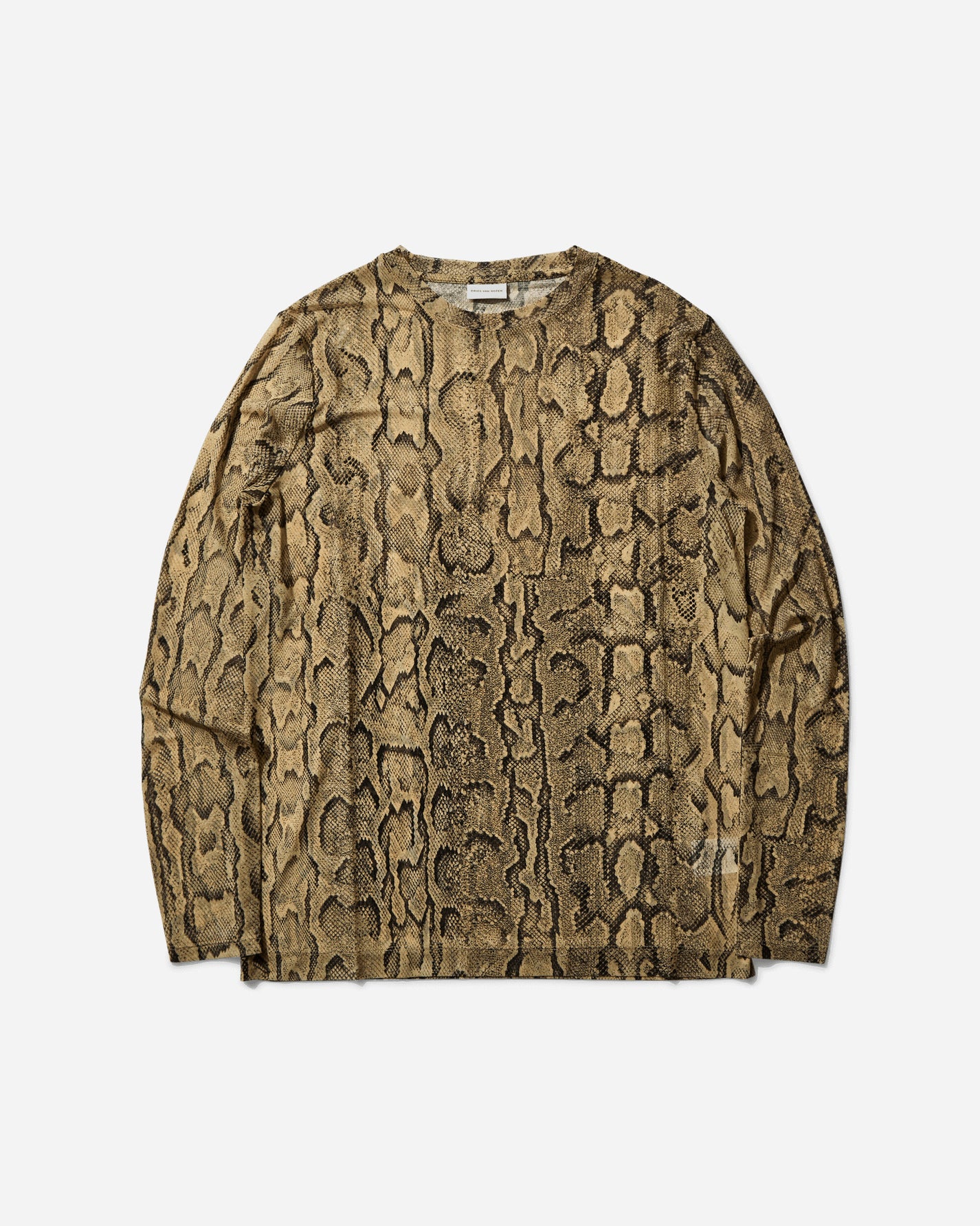 Dries Van Noten Horwick Ls.T-Shirt Sand T-Shirts Longsleeve 251-021131-1620 101