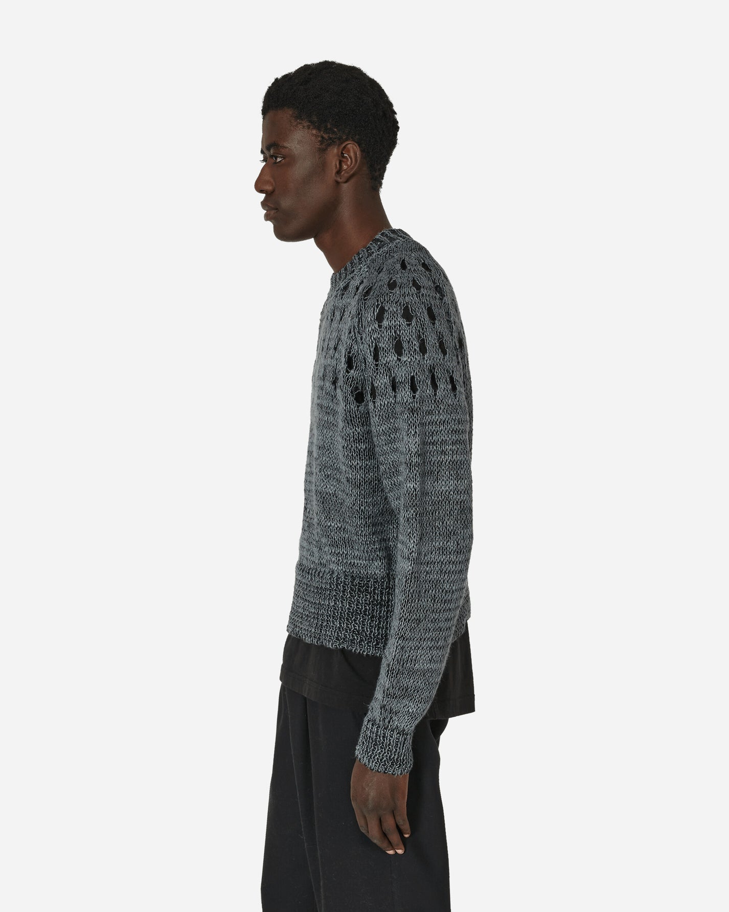 Dries Van Noten Milo Sweater Grey Knitwears Sweaters 241-021226-8710 802