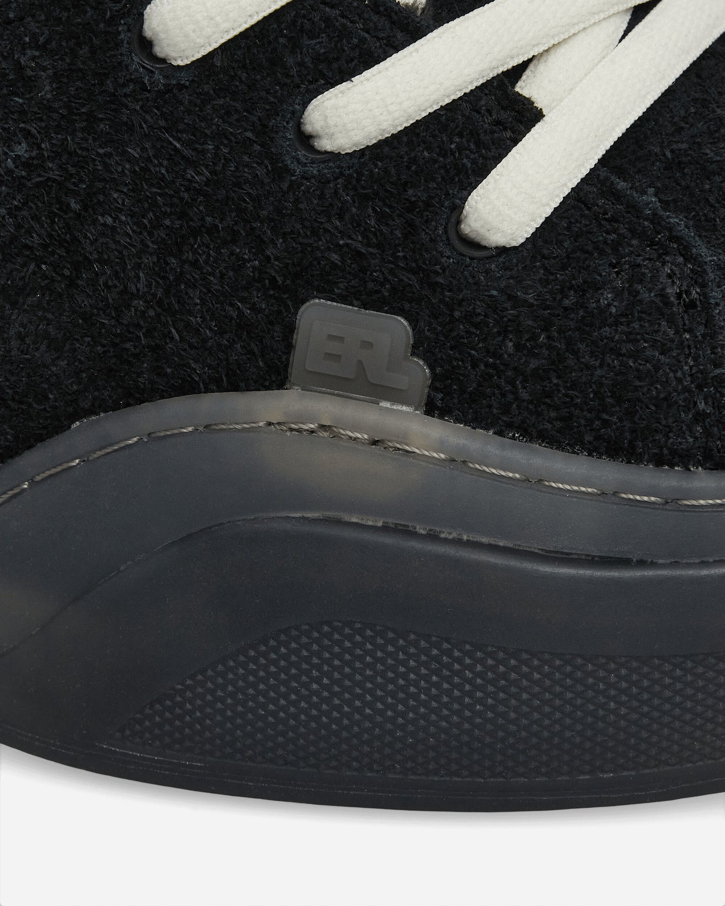 ERL Suede Skate Sneaker Leather Black Sneakers Low ERL08SH01 1