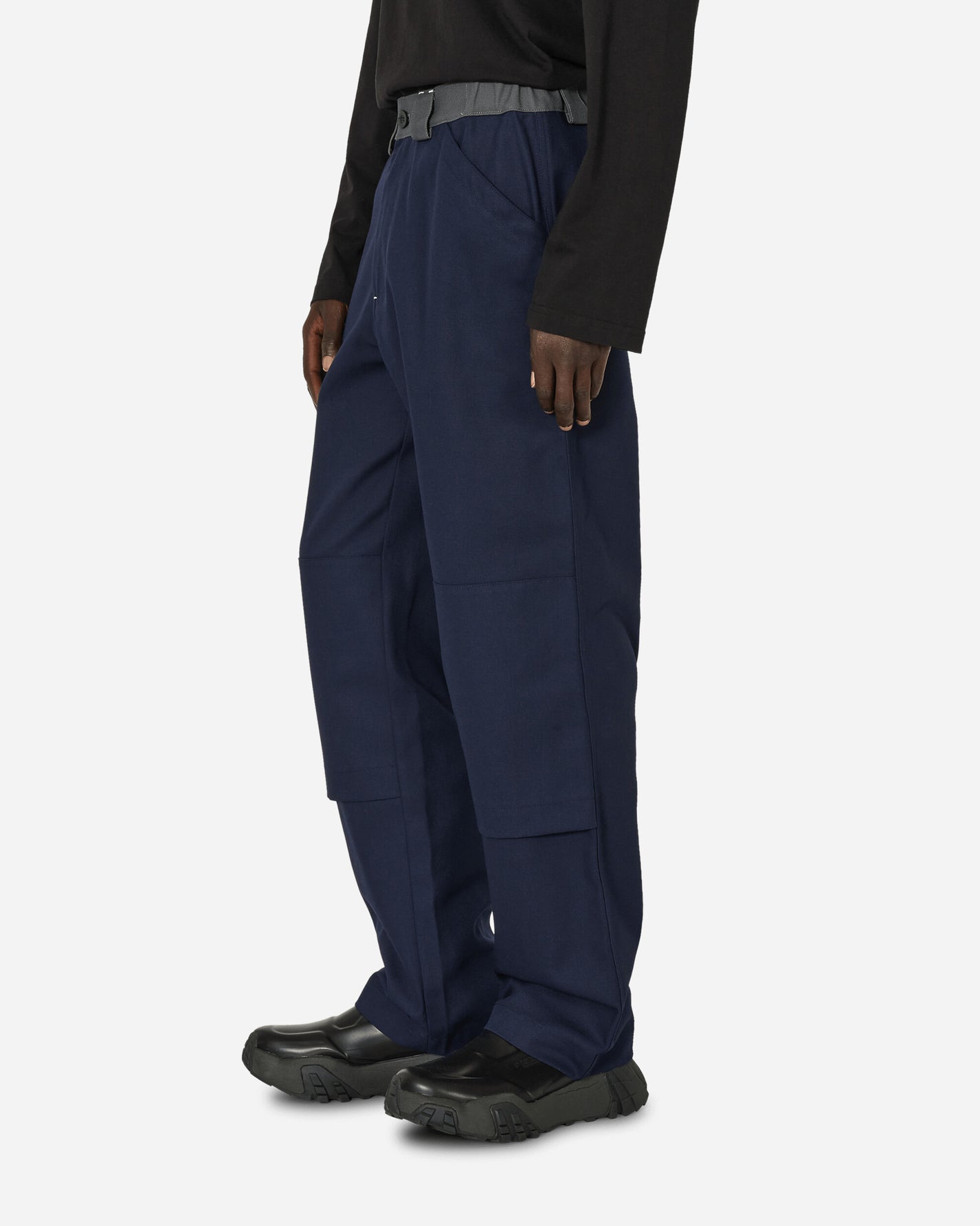 GR10K Replicated Klopman Pants X Slam Jam Blue Navy Pants Trousers AW23GRSJ1B1KG NY