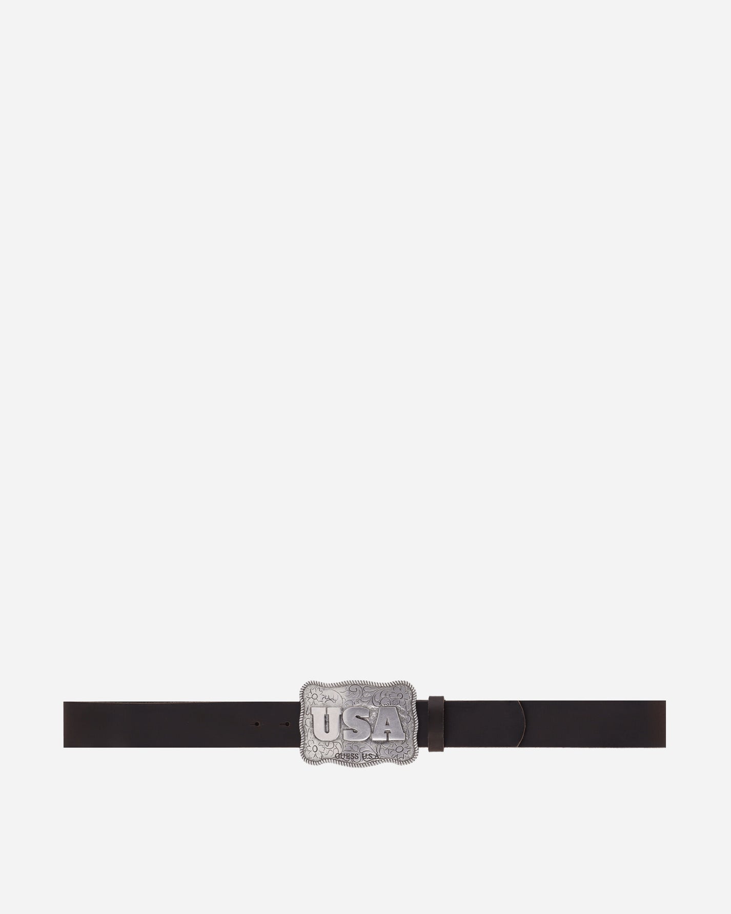 Guess USA Gusa Buckle Belt Gusa Vintage Brown Belts Belt M4BZ04L0VB0 F1DX