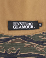 Hysteric Glamour Barbewire Camo Khaki Hats Bucket QH01 A