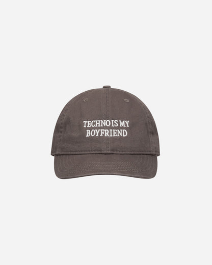 Idea Book Techno Is My Boyfriend Hat Charcoal/White Hats Caps IBTECHNOHAT CHARCOALWHITE