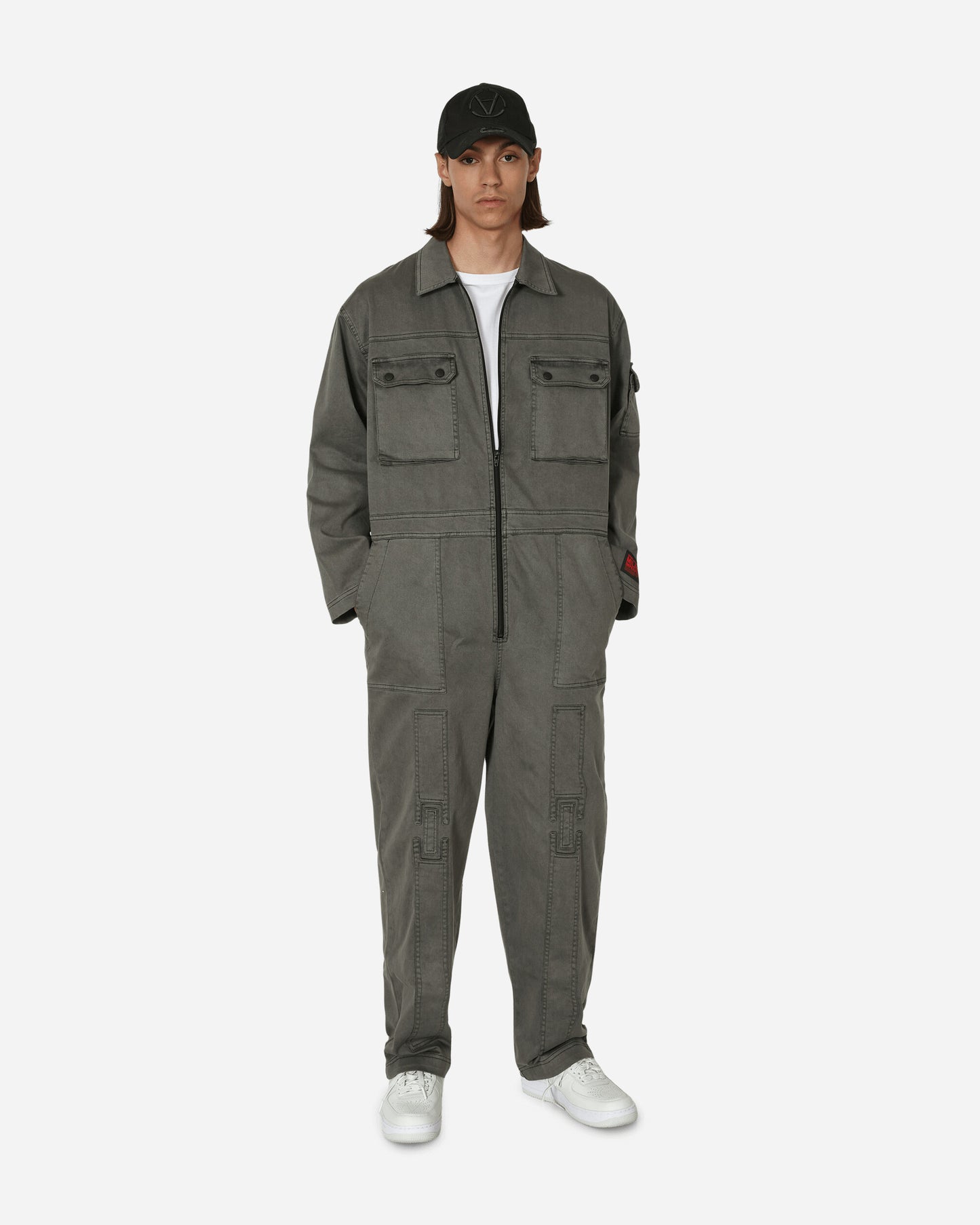 Iuter Dumbo X Iuter - Milano Imperfecta Jumpsuit Dark Grey Pants Jumpsuits 23WIPJ300 DARKGREY