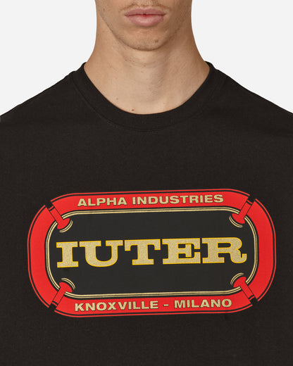 Iuter Mat Tee Black T-Shirts Shortsleeve 23WITS55 BLACK