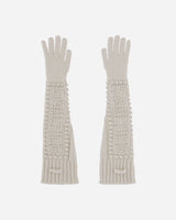 Jean Paul Gaultier Wmns Aran Gloves Cream Gloves and Scarves Gloves 2431FGN009-M080 64