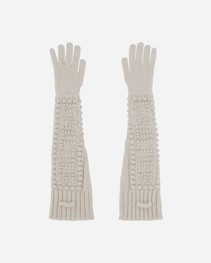 Jean Paul Gaultier Wmns Aran Gloves Cream Gloves and Scarves Gloves 2431FGN009-M080 64