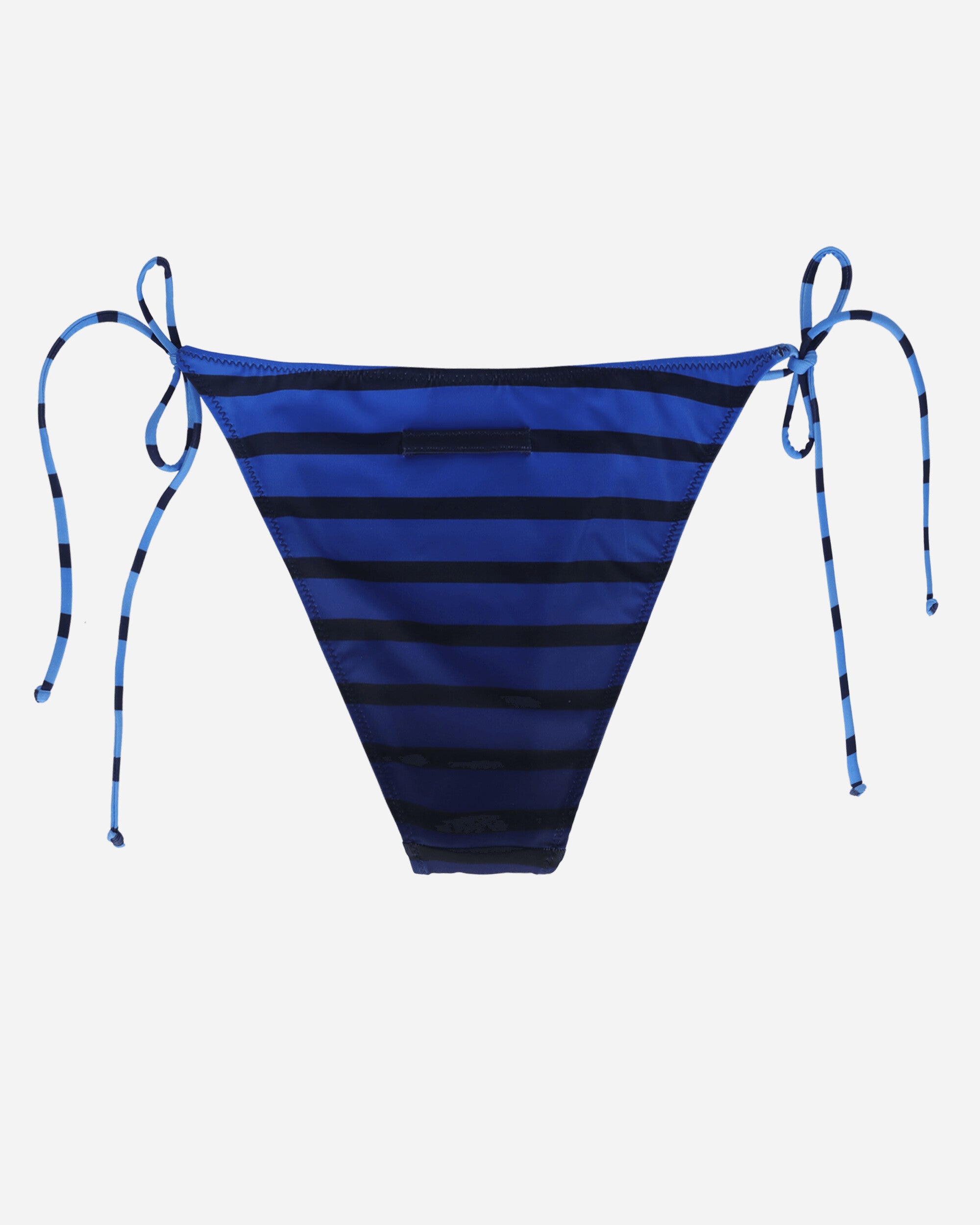 Jean Paul Gaultier Wmns Bikini Bottom Black/Navy/Lightblue Swimwear Bikinis 25-33-F-SV053-J573 005956