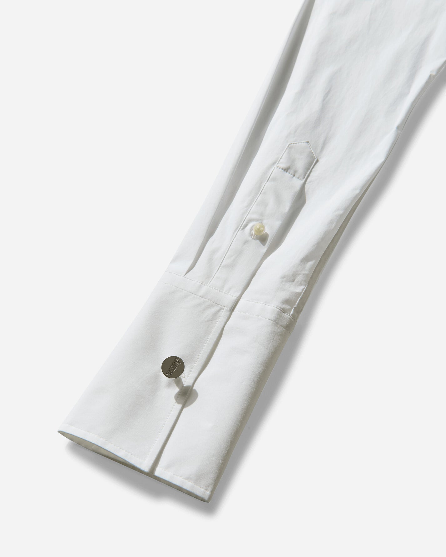 Jean Paul Gaultier Wmns Stretch Cotton Shirt With Body Detail White Shirts Longsleeve Shirt 25-34-F-CH097-C071 01