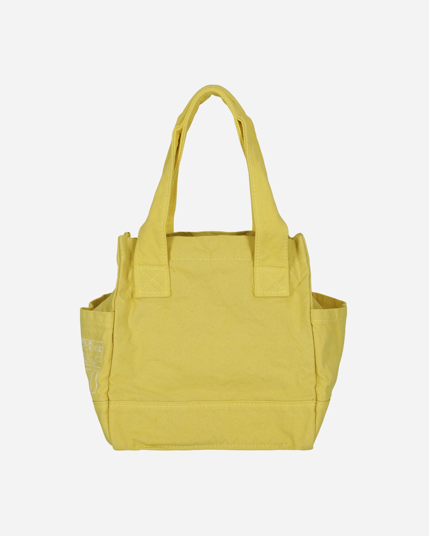 KAPITAL #6 Canvas Standard Tote (S) Lemonyellow Bags and Backpacks Tote Bags EK-1399XB 1