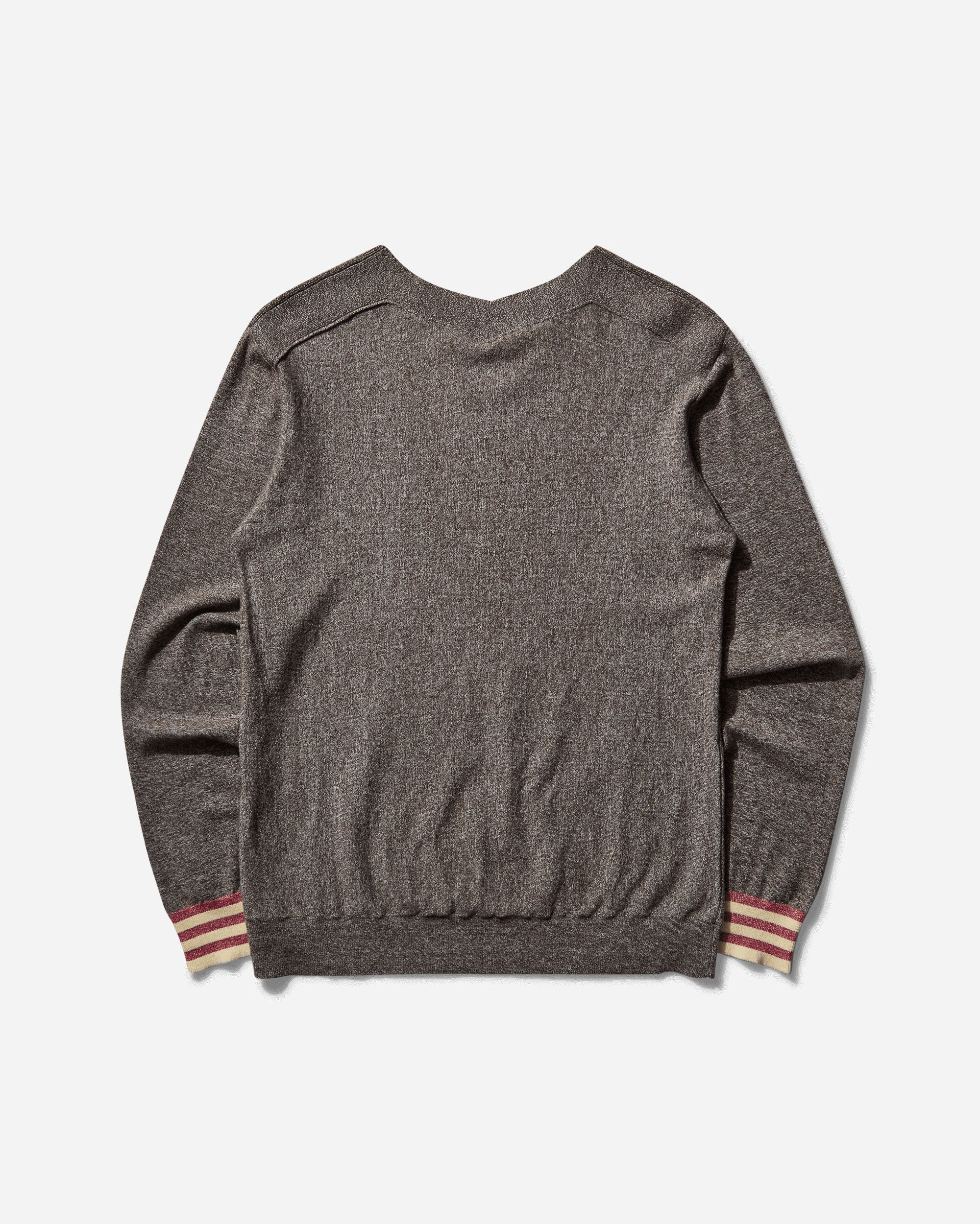 Kiko Kostadinov Ostro Jumper Brown Melange/Red/Cream Knitwears Sweaters KKSS25KN02 107