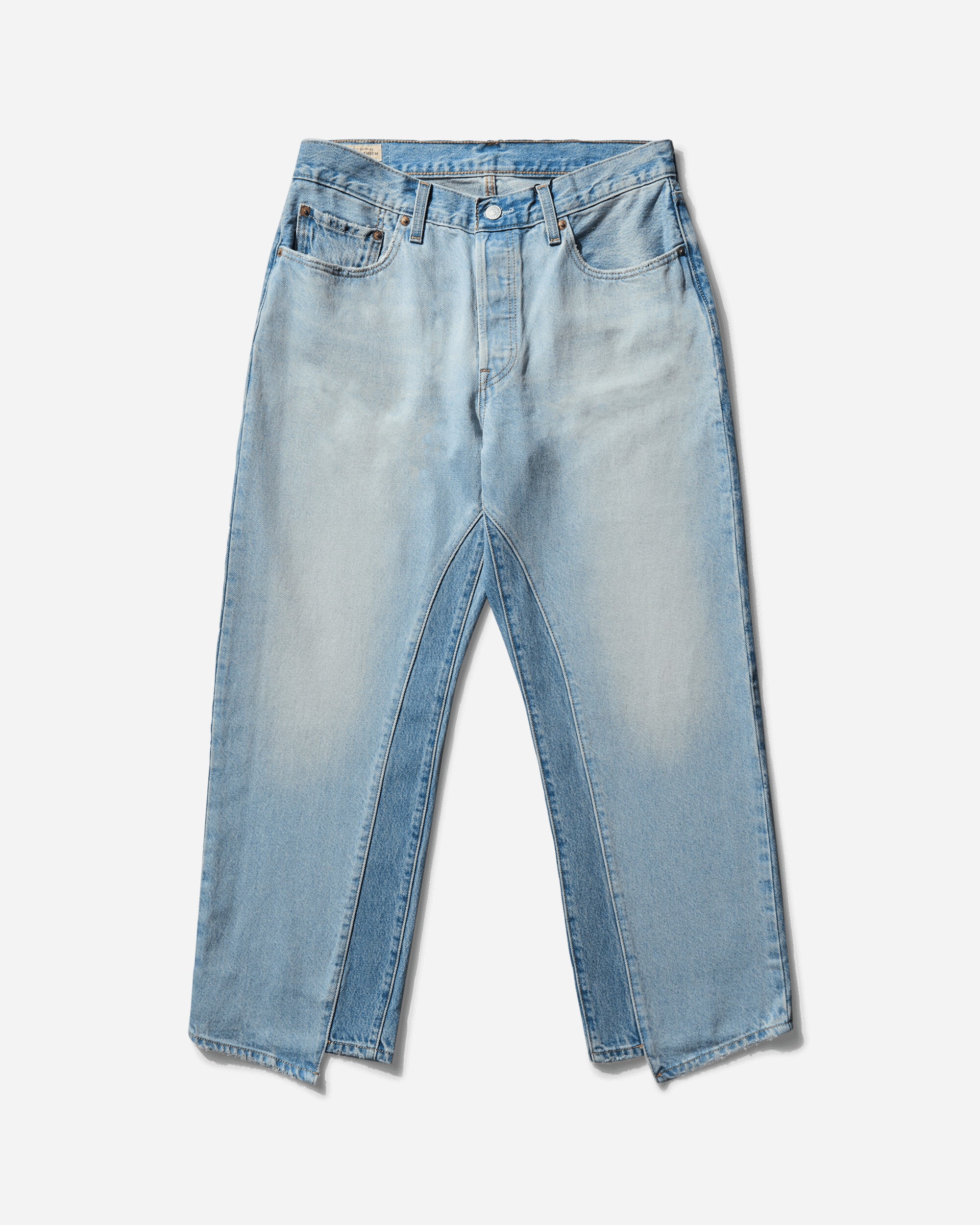 Levi's Wmns 501 90S Ankle Layered Light Indigo - Worn In Two Hearts Pants Denim 001V6 0000