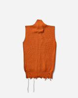 MM6 Maison Margiela Wmns Gilet Orange Coats and Jackets Vests S52FB0095 186